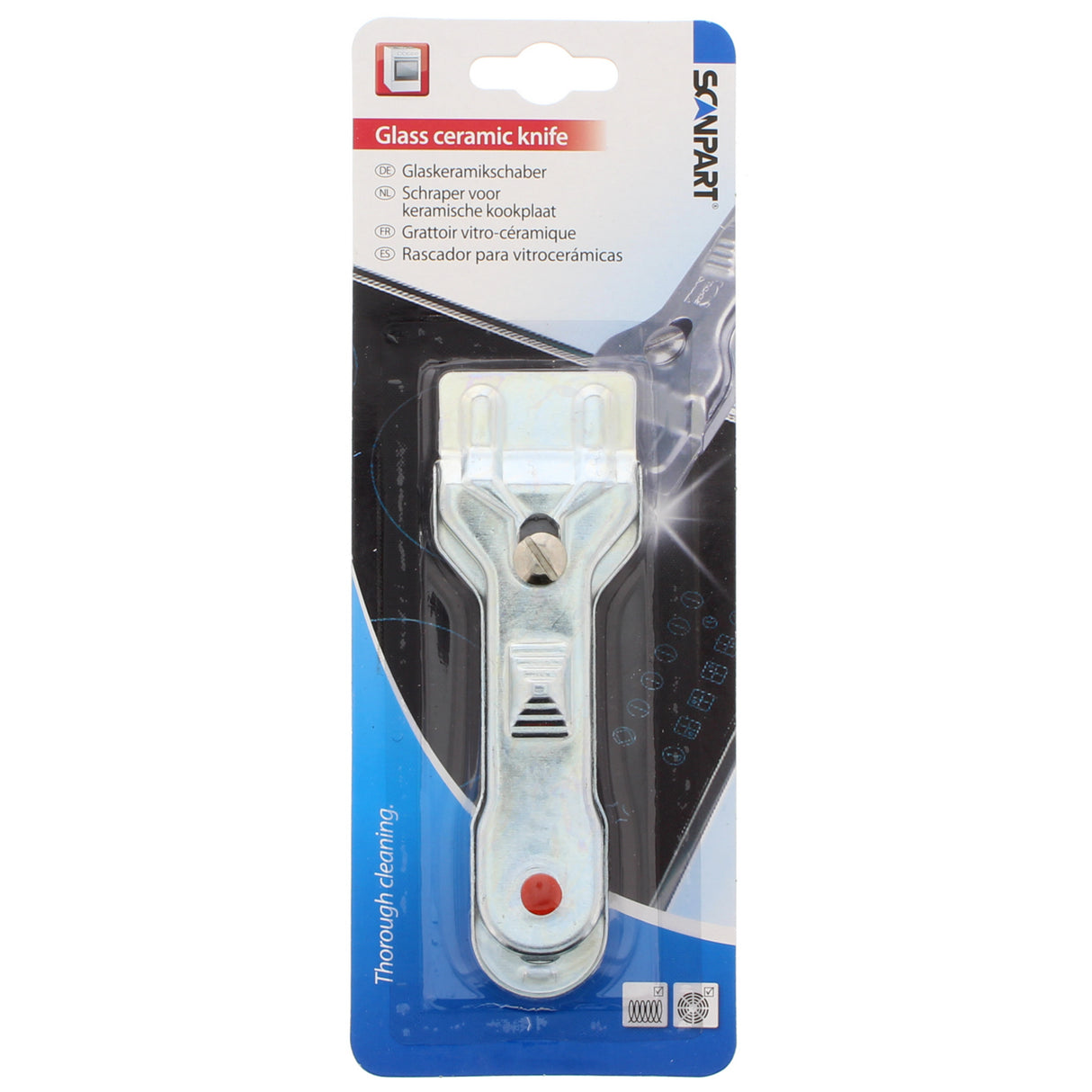 Schraper voor glazen & keramische kookplaten