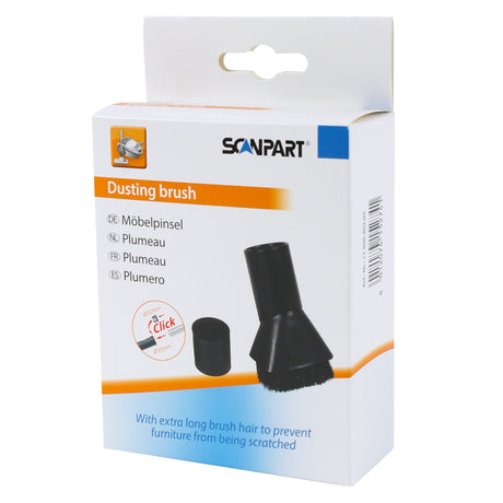 Stofzuiger opzetstuk borstel/plumeau