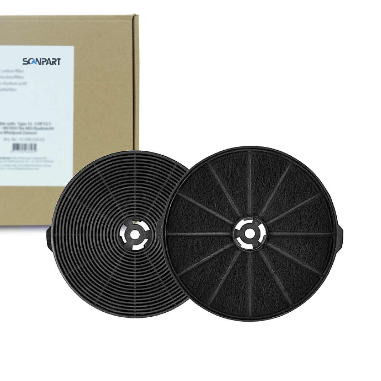 PKM koolstoffilter CF145 van Scanpart (2 st.)