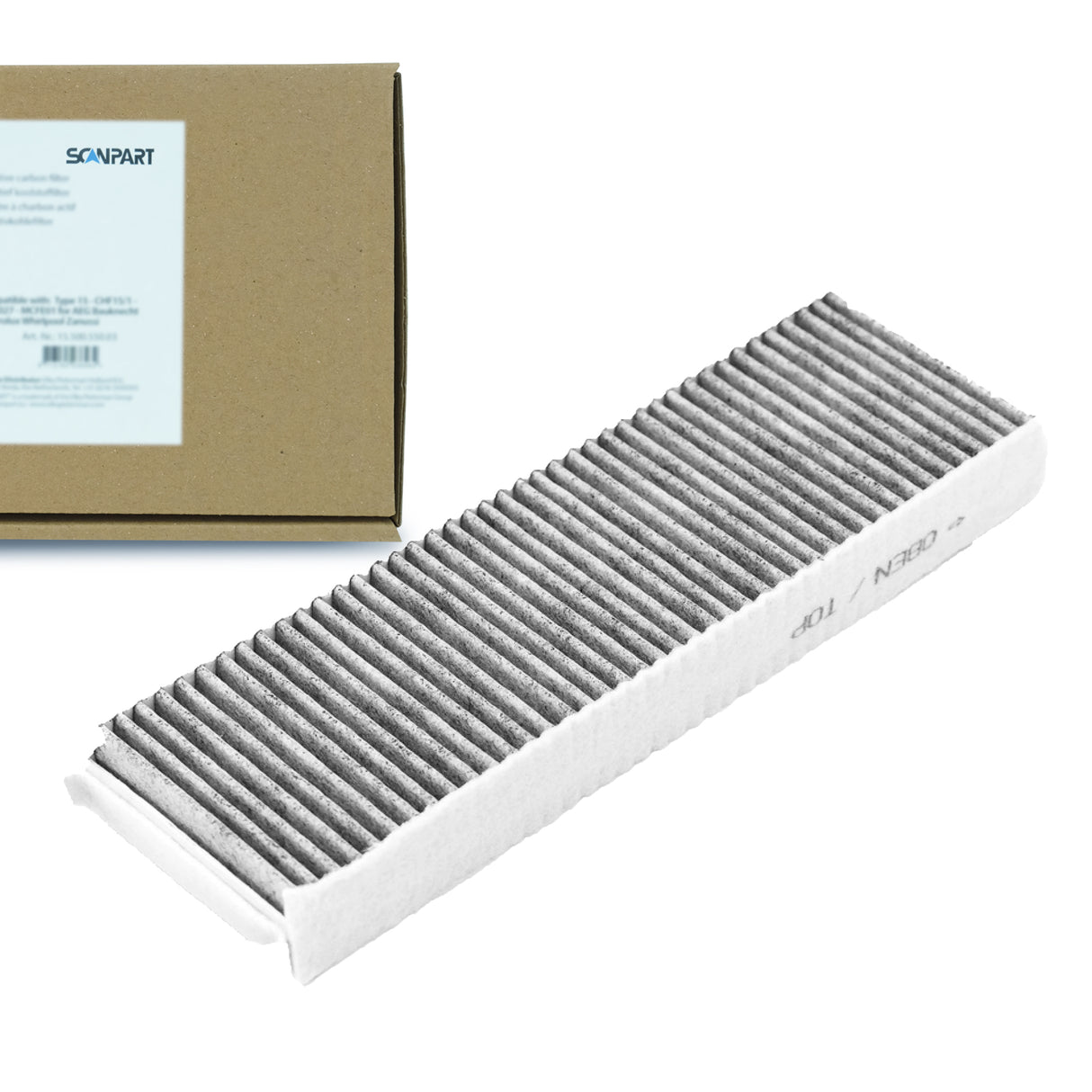 Bora koolstoffilter PUAKF van Scanpart