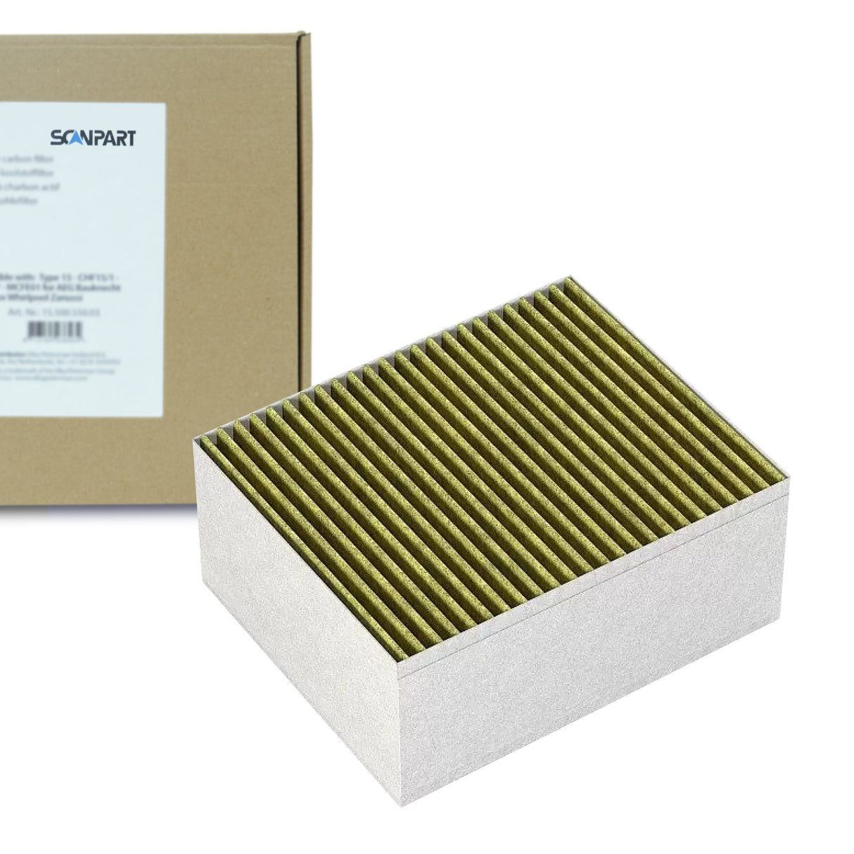 Gaggenau koolstoffilter 11017314 / AA200110 van Scanpart