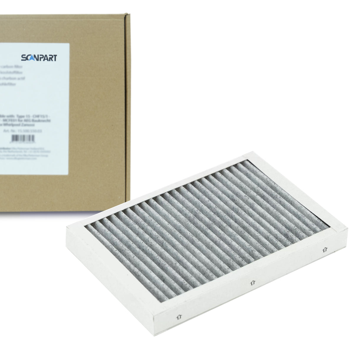 Pelgrim koolstoffilter HF3004 van Scanpart