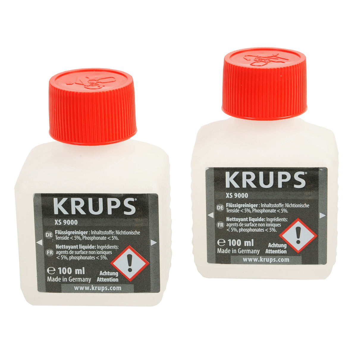 Krups XS9000 / 8010001239 koffiezetapparaat reiniger 2x100ml