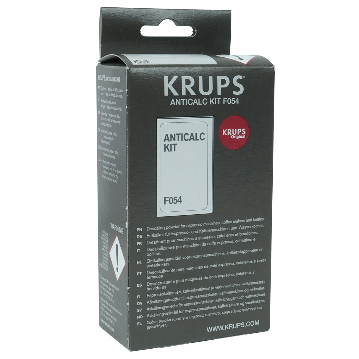 Krups koffiezetapparaat onkalker voor Dolce Gusto F054 2x40g