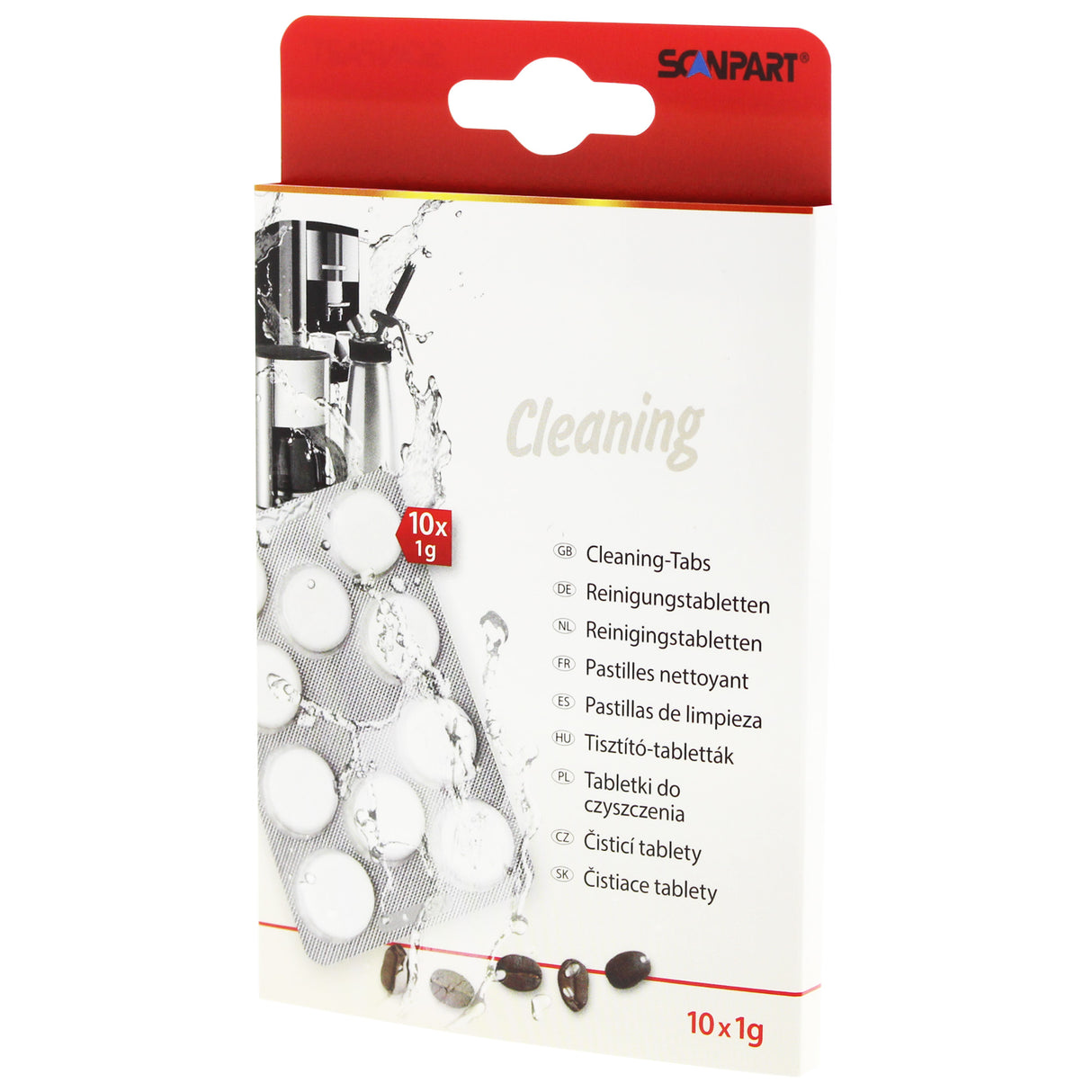 Scanpart reinigingstabletten voor koffiemachines