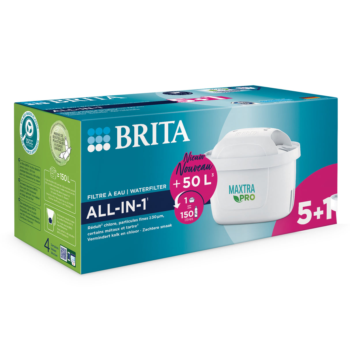 Brita waterfilterpatronen Maxtra Pro 5+1-Pack