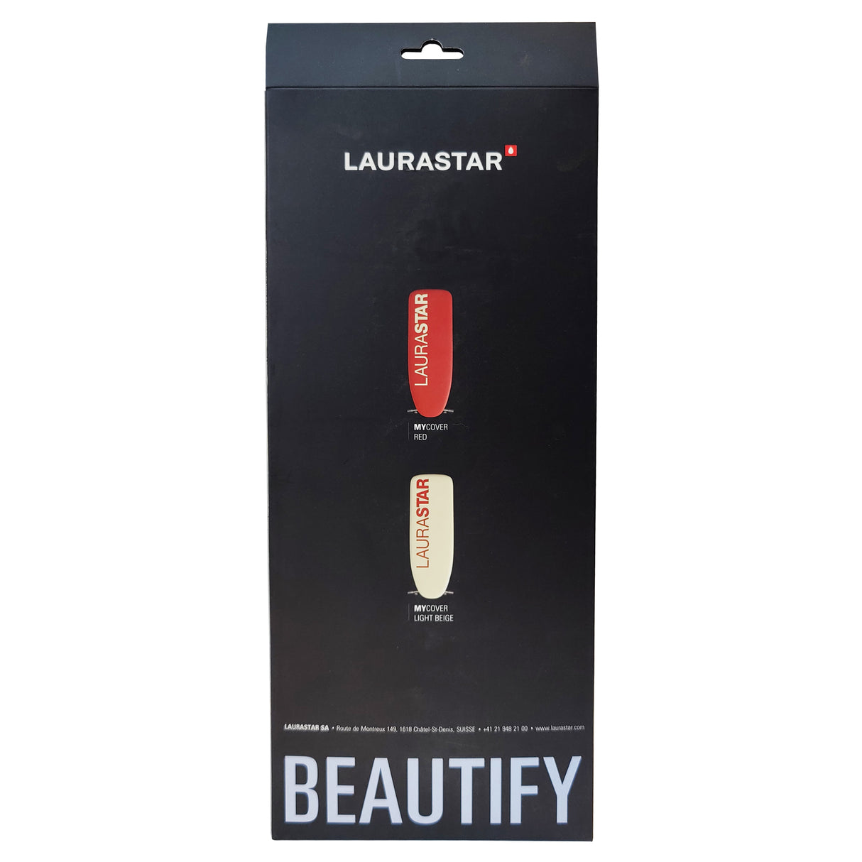 Laurastar strijkplankovertrek écru