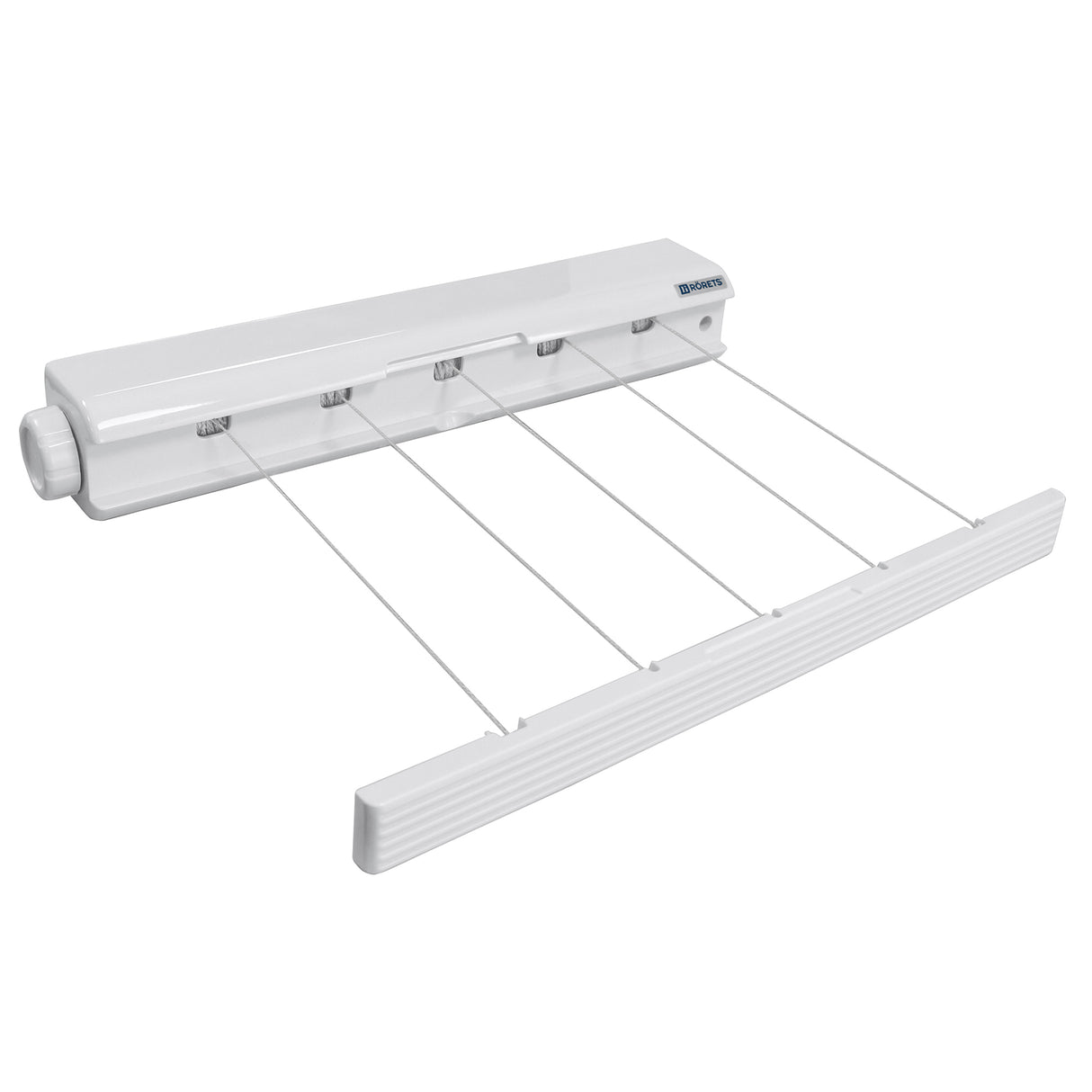 Uittrekbare waslijn wit  - 21 meter lijnlengte