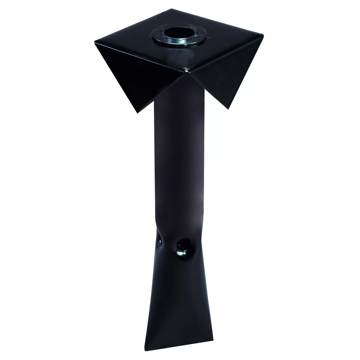 Voet droogmolen - grondanker zwart