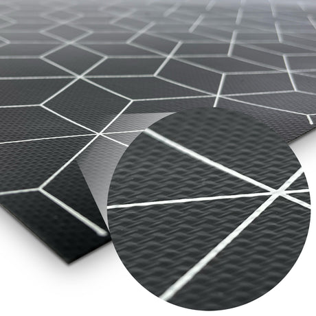 Scanpart inductie kookplaat beschermmat 90x52cm zwart