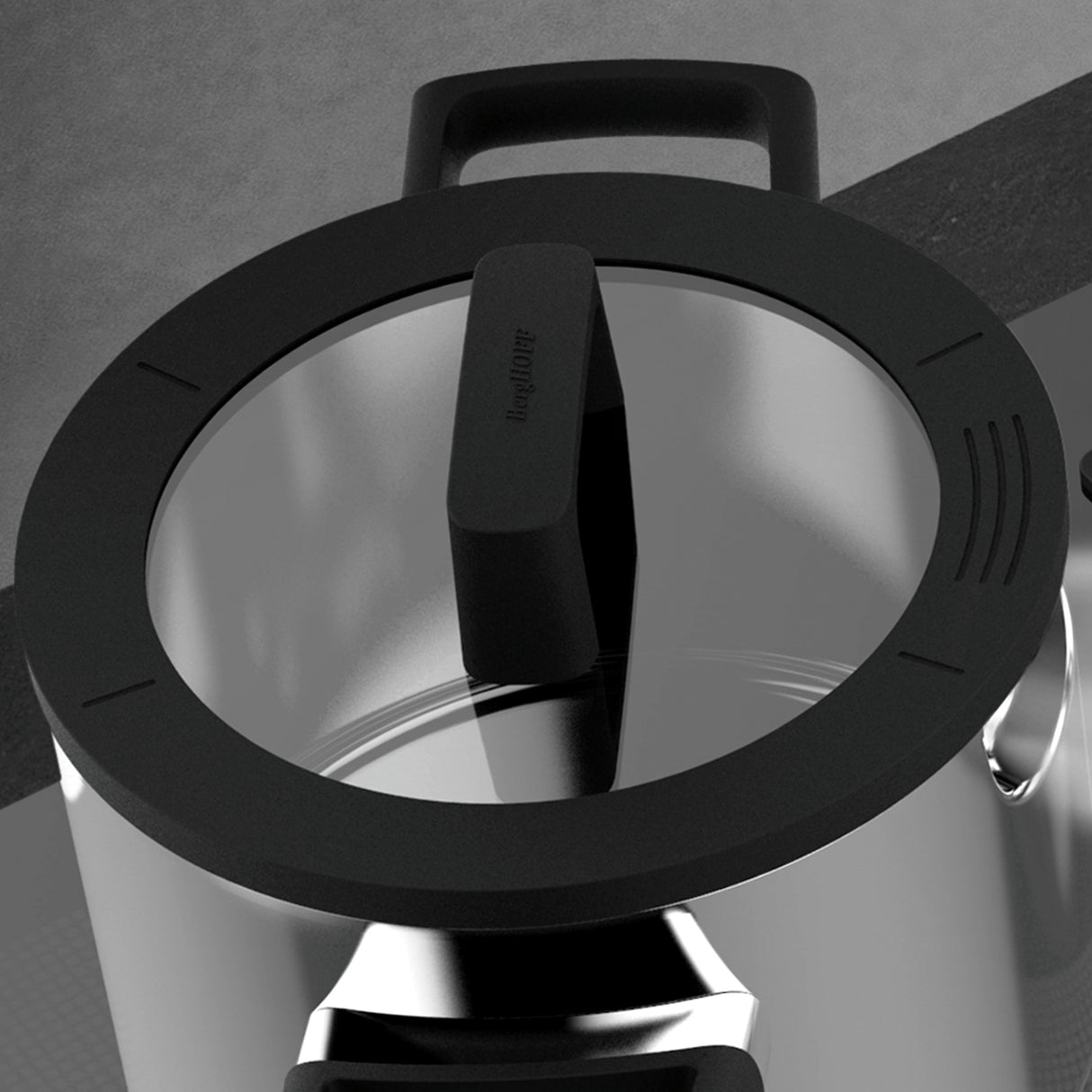 Pannenset downdraft 6-delig Berghoff