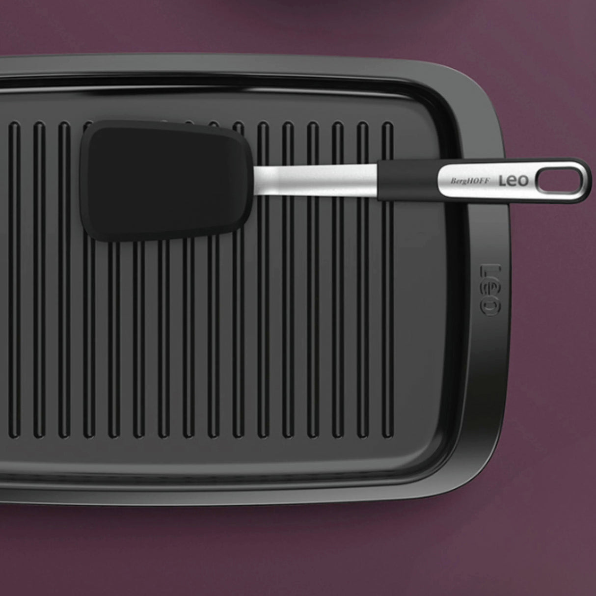 Grillplaat 42 x 28 cm aluminium Berghoff Leo