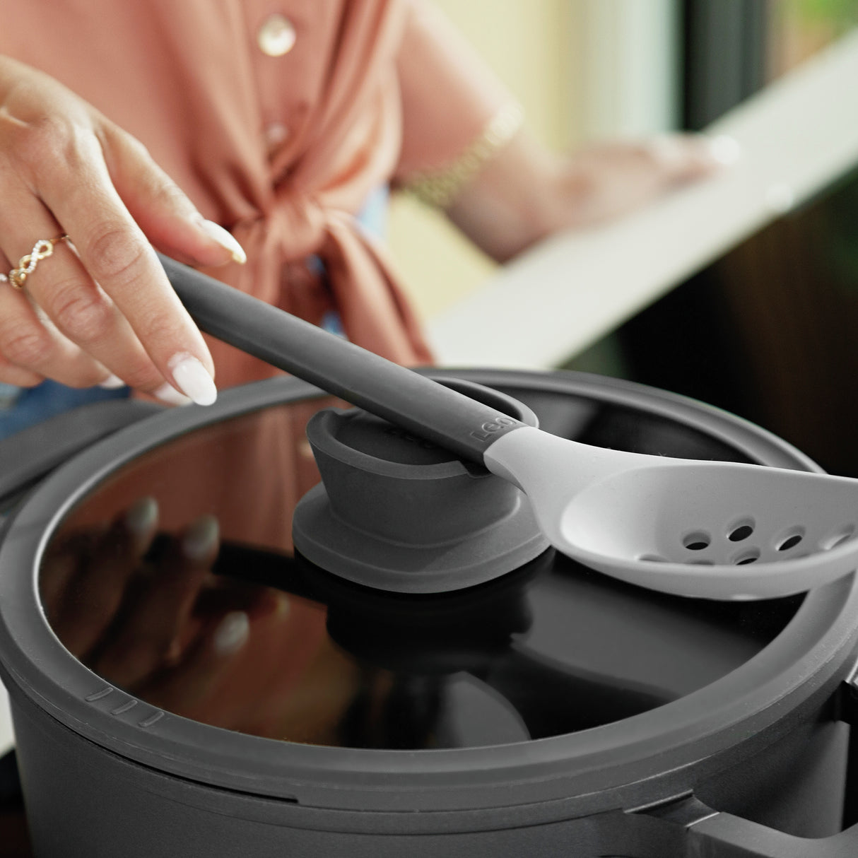 Kookpan Ø24 cm x 24 cm met deksel Berghoff Leo Stone+