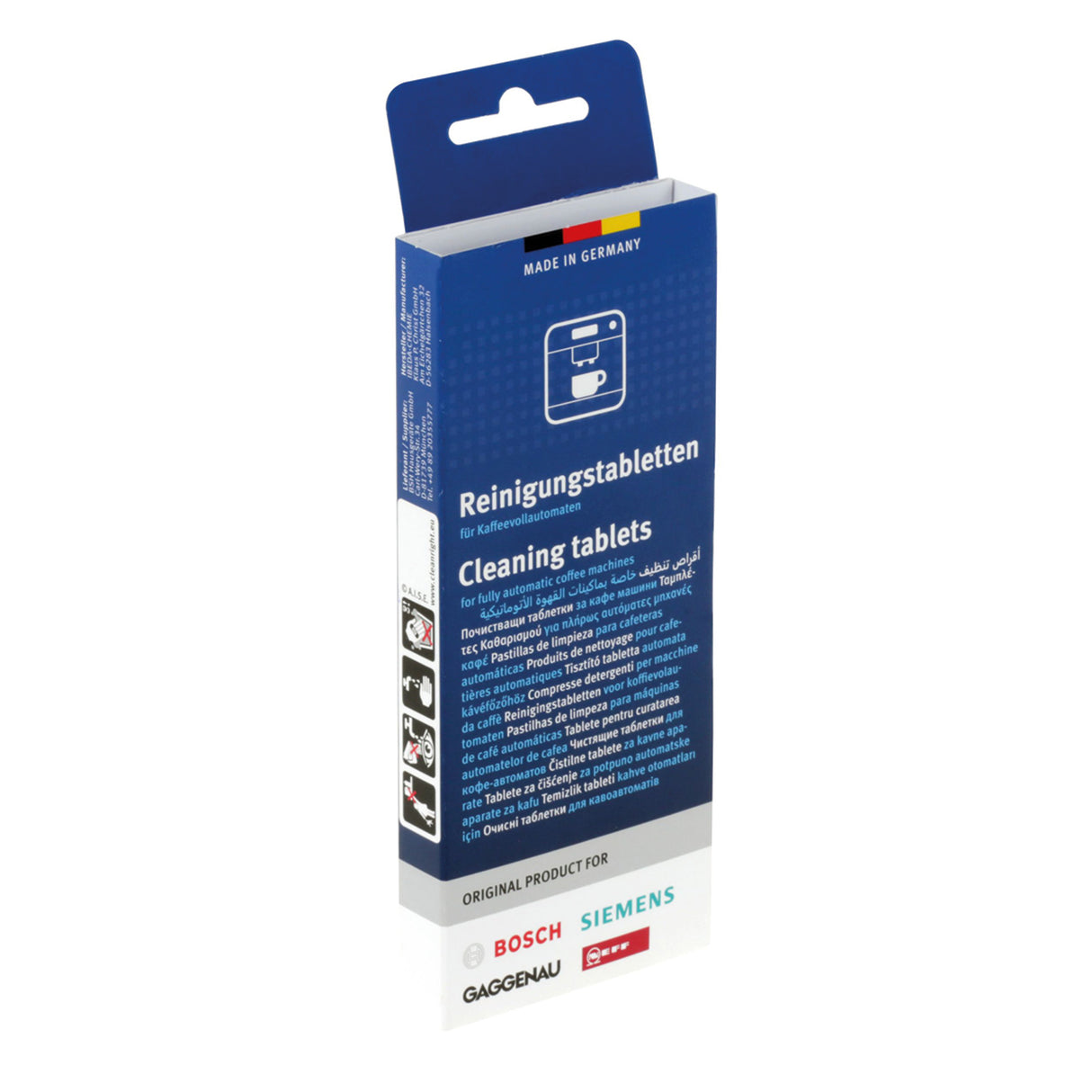 Bosch TCZ8001N / 00312295 reinigingstabletten 10x 2,2g