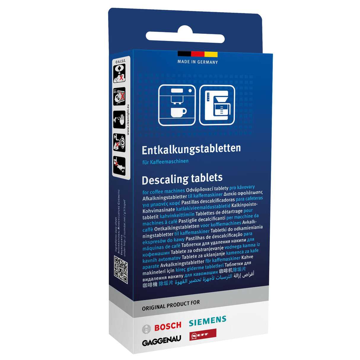 Bosch ontkalkingstabletten TCZ8002 / 00311975