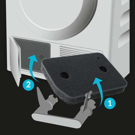 Drogerfilter 210 x 155 x 30 mm geschikt voor Miele 9164760/9164761 van Scanpart