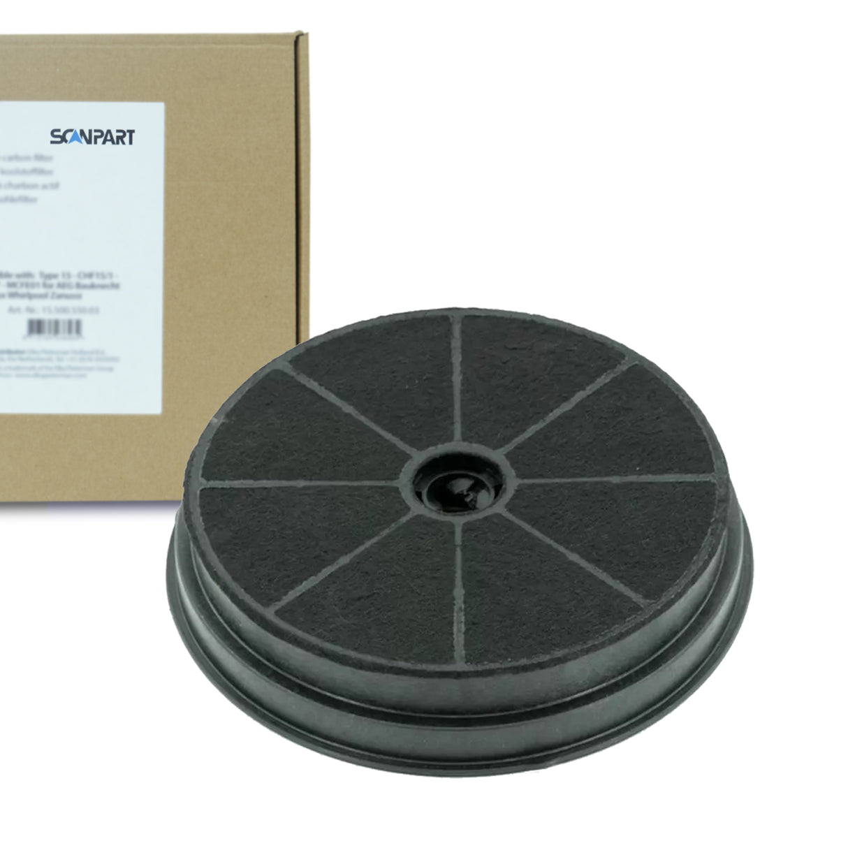 Beko koolstoffilter ACK62258 / ACK63268 van Scanpart