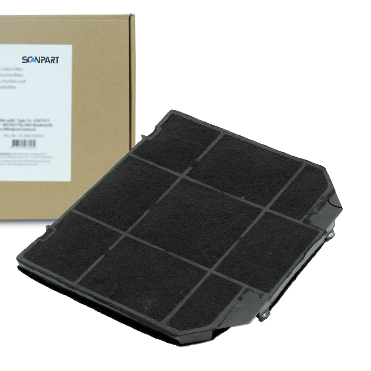 Electrolux koolstoffilter MCFE04 / EFF72 van Scanpart