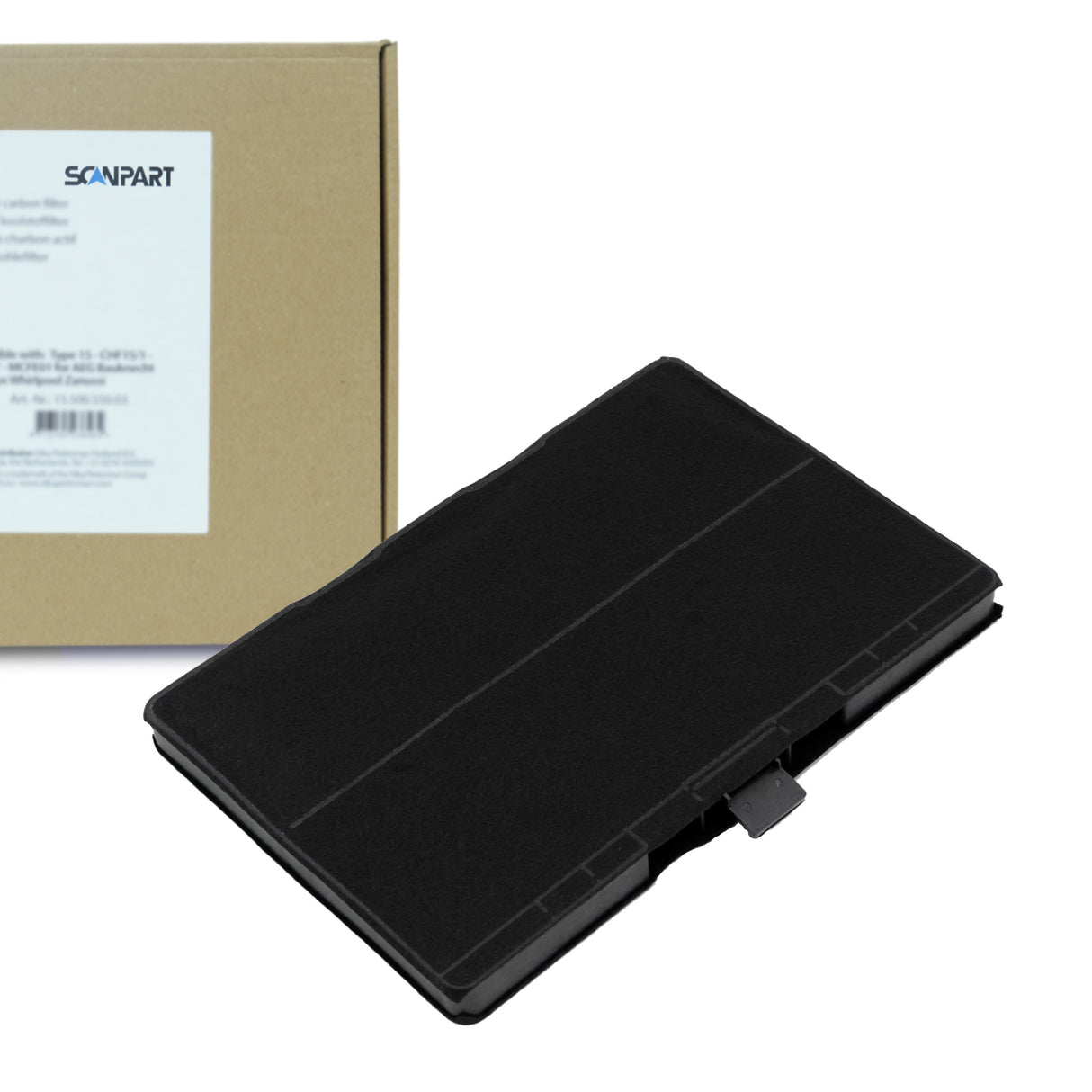 Neff koolstoffilter 11049702 / 11026771 / DHZ5346 / 00705432 van Scanpart