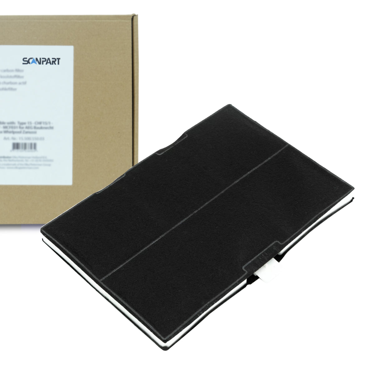 Bosch koolstoffilter LZ52351 / 00744077 / 00669659 van Scanpart