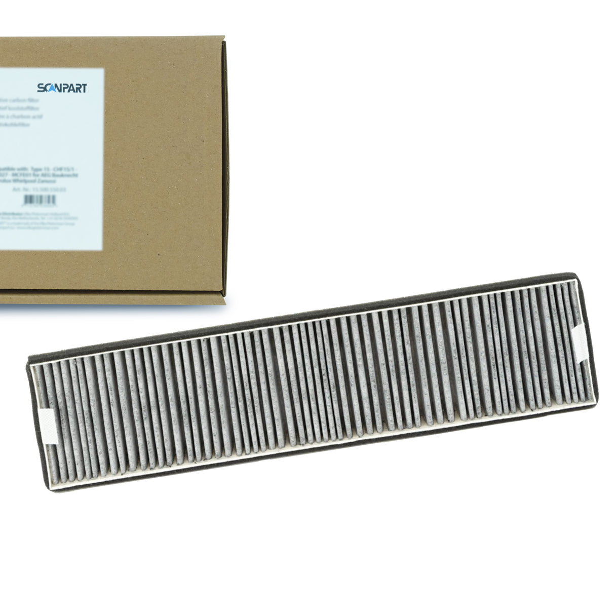 Koolstoffilter DKF13-P geschikt voor Miele van Scanpart