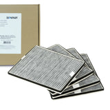 Koolstoffilter DKF17-P geschikt voor Miele van Scanpart (4 st.)