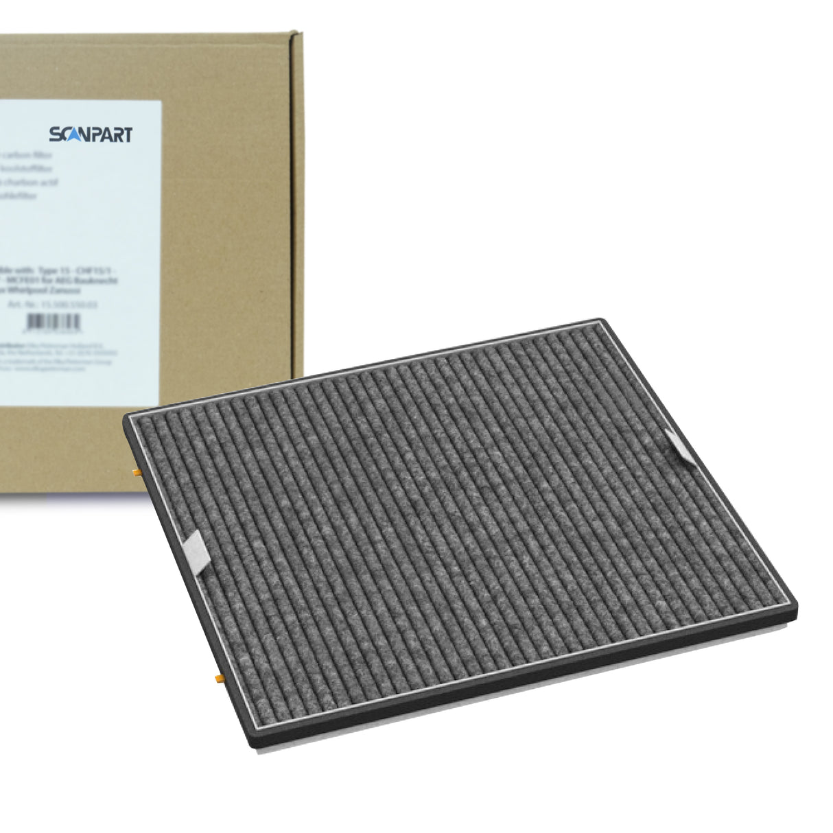 Koolstoffilter DKF25-P geschikt voor Miele van Scanpart