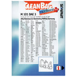 Cleanbag voordeelverpakking Microfleece+ stofzuigerzak geschikt voor AEG/Daewoo/LG Electronics/Nilfisk/Samsung