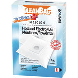 Cleanbag Microfleece+ stofzuigerzak geschikt voor Holland Electro/LG Moulinex/Rowenta