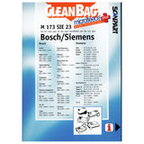 Cleanbag Microfleece+ stofzuigerzak geschikt voor Bosch/Siemens D/E/F/G/H