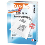Cleanbag Microfleece+ stofzuigerzak geschikt voor Bosch/Siemens GXL/GXXL/GALL