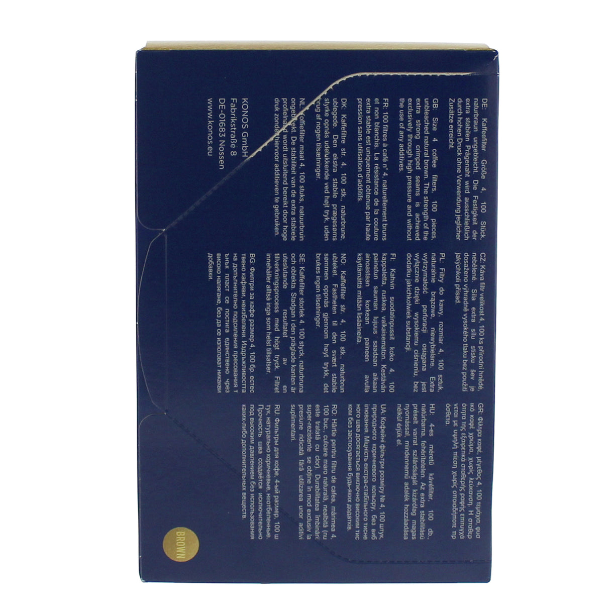 Konos Emma koffiefilter 100 stuks