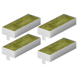 B/S koolstoffilter    17007505 4 stuks